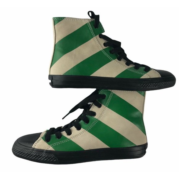 CALVIN KLEIN Carizma High Top Striped Suede Sneake - Picture 3 of 12